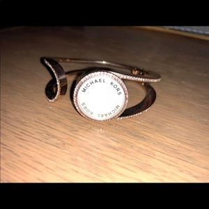 Rose gold MK smart band bracelet